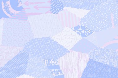 Desen. Fırça darbeleriyle soyut arkaplan. Tek renkli, elle çizilmiş doku. Modern grafik tasarımı. El yapımı çizgili..