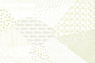 Soyut siyah darbeler, El, Vektör Deseni 'ni çizdi. Geometrik tarzda soyut arkaplan. Soyut çok renkli geometrik desen