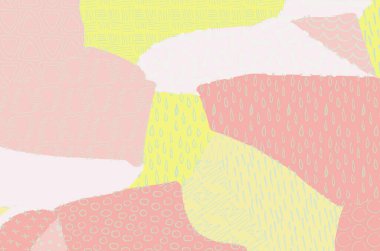 Soyut siyah darbeler, El, Vektör Deseni 'ni çizdi. Geometrik tarzda soyut arkaplan. Soyut çok renkli geometrik desen.