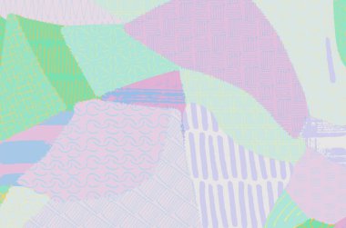 Soyut siyah darbeler, El, Vektör Deseni 'ni çizdi. Geometrik tarzda soyut arkaplan. Soyut çok renkli geometrik desen.