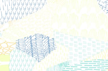 Soyut siyah darbeler, El, Vektör Deseni 'ni çizdi. Geometrik tarzda soyut arkaplan. Soyut çok renkli geometrik desen.