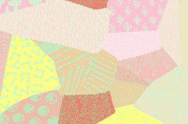 Soyut siyah darbeler, El, Vektör Deseni 'ni çizdi. Geometrik tarzda soyut arkaplan. Soyut çok renkli geometrik desen.