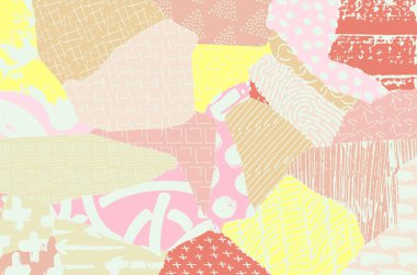 Desen. Fırça darbeleriyle soyut arkaplan. Tek renkli, elle çizilmiş doku. Modern grafik tasarımı. El yapımı çizgili..