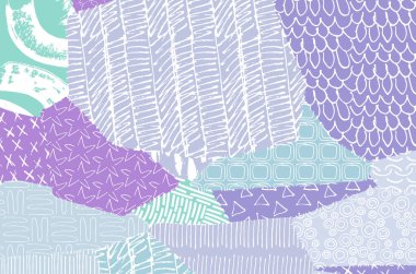 Desen. Fırça darbeleriyle soyut arkaplan. Tek renkli, elle çizilmiş doku. Modern grafik tasarımı. El yapımı çizgili..