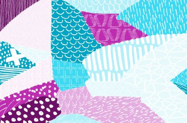 Desen. Fırça darbeleriyle soyut arkaplan. Tek renkli, elle çizilmiş doku. Modern grafik tasarımı. El yapımı çizgili..