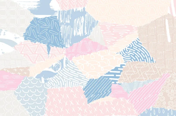 Desen. Fırça darbeleriyle soyut arkaplan. Tek renkli, elle çizilmiş doku. Modern grafik tasarımı. El yapımı çizgili..