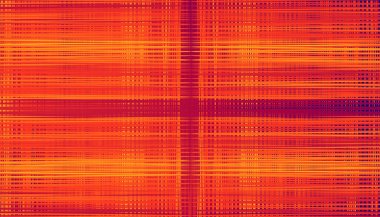 Soyut yatay ve dikey ekoseli ekoseli büzüşme ve şişkinlik karışıklığı. Renkli güzel arkaplan tasarımı.