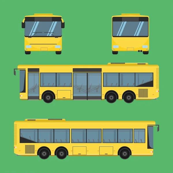 Der Busfahrer Tarif Passagier Autobus Omnibus Bus Schiene Bank Stuhl — Stockvektor