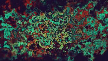 4 bin. Çalkantılı yer değiştirme tarzında paslanma arka plan dokuları için soyut hareket grafiksel animasyon. modern renkli desen.