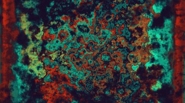 soyut, kusursuz hareketli, tropikal kasırga kasırgası dalgası