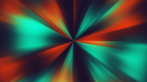 Abstract Motion Graphic Ranbow Polarization Circle Zoom Out — Stockfoto