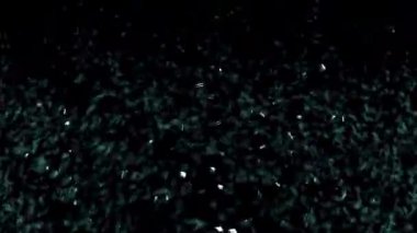 4K.alpha channel render glass breaking small piece transparent background