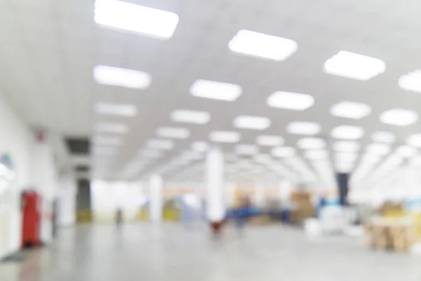Fabrika ve depo soyutlanmış. Bulanık resim arkaplanı.