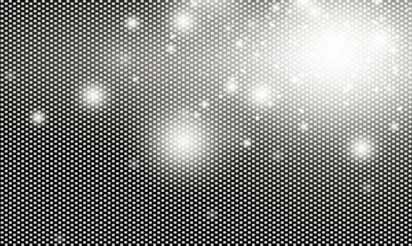 Leuchtender Staubeffekt Auf Transparentem Hintergrund Glänzend Und Hell Vektorillustration Licht — Stockvektor