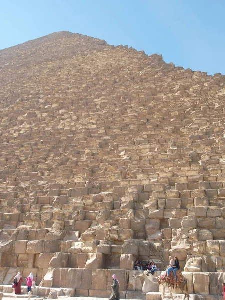 Las Pirámides Giza Cairo Egipto — Foto de Stock