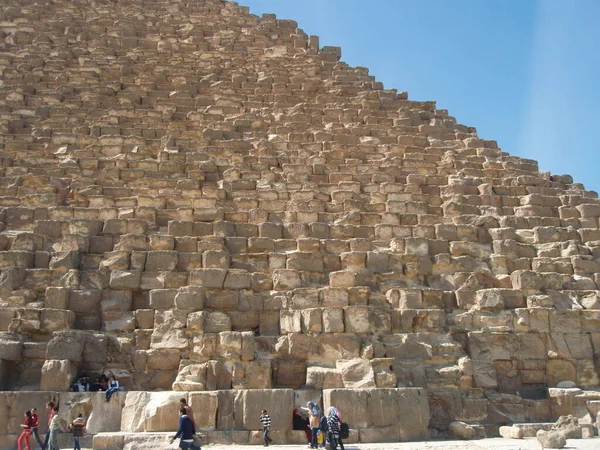 Las Pirámides Giza Cairo Egipto — Foto de Stock