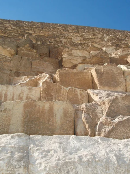 Pyramides Gizeh Caire Egypte — Photo