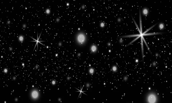 Διάνυσμα Φωτεινό Πολύχρωμο Κόσμο Εικονογράφηση Αφηρημένο Κοσμικό Υπόβαθρο Αστέρια — Διανυσματικό Αρχείο