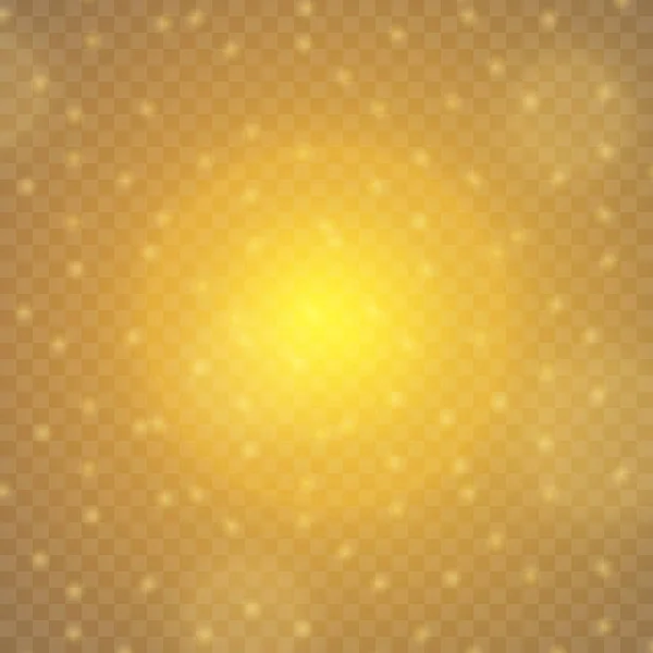 Wektorowe Świecące Gwiazdy Światła Iskry Silny Efekt Światła Pyłu Uroczyste — Wektor stockowy