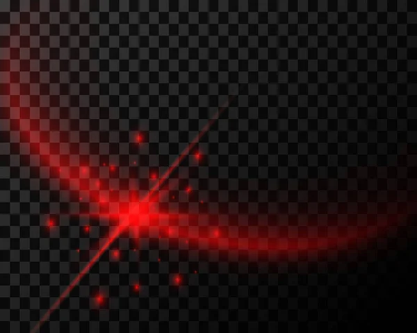 Екліпс Диво Сяючий Зоряний Прожектор Векторний Ефект Тьмяна Світлова Дуга — стоковий вектор