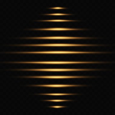 Şeffaf bir arkaplan üzerinde altın yatay çizgiler ile soyut arkaplan