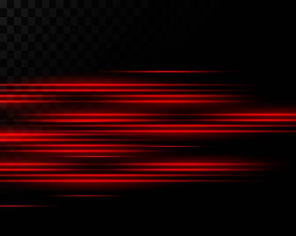 Red Lines Rays Flashes Light Film Texture Background Light Translucence — Διανυσματικό Αρχείο