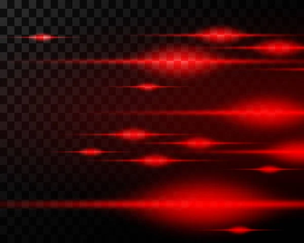 Red Lines Rays Flashes Light Film Texture Background Light Translucence — Image vectorielle