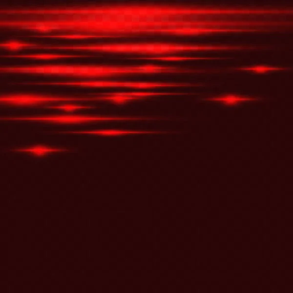 Красный Светящийся Круг Вспышки Света Звезда Взрыв Пылью Блестками Прозрачном — стоковый вектор