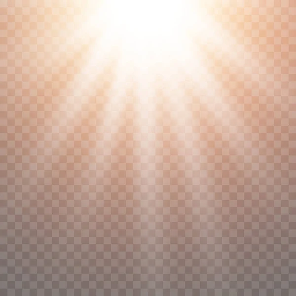 Flash Light Bright Rays Reflection Light Lens Lens Light Lens — 图库矢量图片