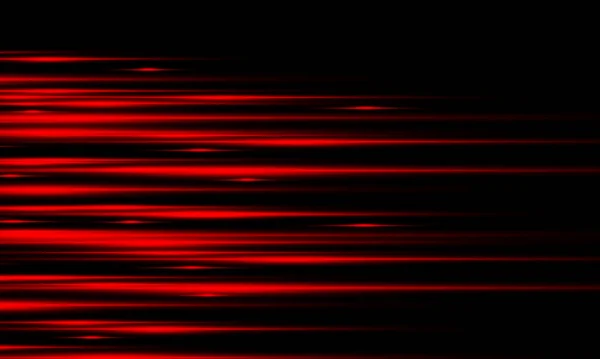 Яркая Неоновая Вспышка Луча Света Черном Фоне Векторная Графика — стоковый вектор