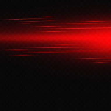 Red lines, rays. Film texture background with light translucence on transparent background
