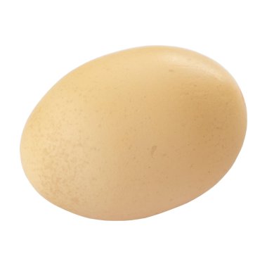 Beyaz arkaplanda yumurta izole