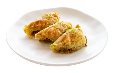 Sobiyet Baklava beyaz arkaplanda izole.