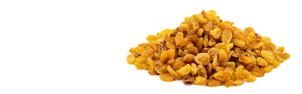 Dried Raisins White Background Healthy Fres — Zdjęcie stockowe