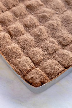 Soğuk baklava - sütlü soğuk baklava