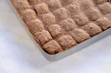 Soğuk baklava - sütlü soğuk baklava