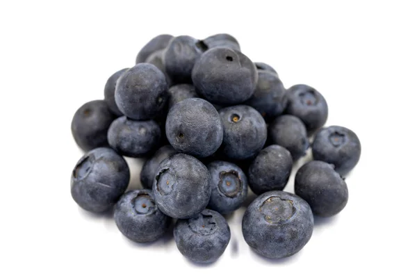 Blueberry Isolated White Background Fresh Blueberries Healthy Snack Close - Stock-foto