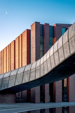 Katowice, Silesia, Polonya; 4 Haziran 2021: Polonya Ulusal Radyo Senfoni Orkestrası (Narodowa Orkiestra Symfoniczna Polskiego Radia