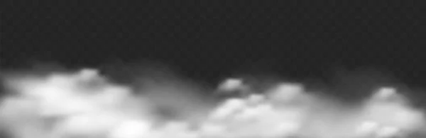Фотоналожение с реалистичным эффектом тумана. Укладка газа или сигаретного облака — стоковый вектор