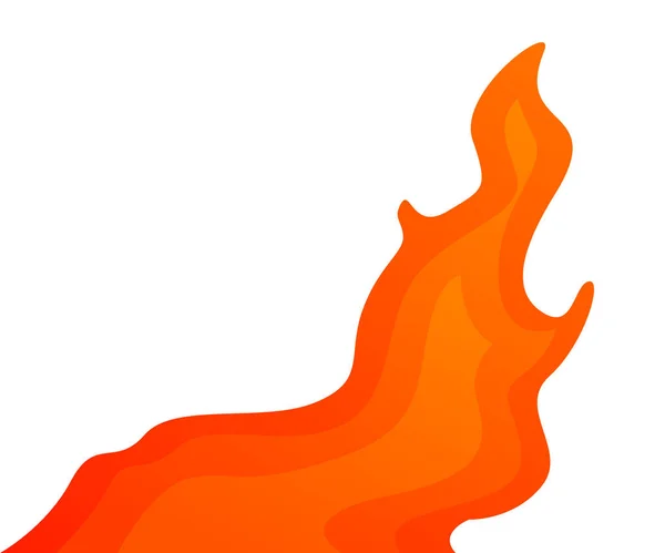 Απεικόνιση Φωτιάς Που Καίγεται Φλόγες Πυρκαγιάς Απεικόνιση Φωτιάς Φόντο Φωτιάς — Διανυσματικό Αρχείο