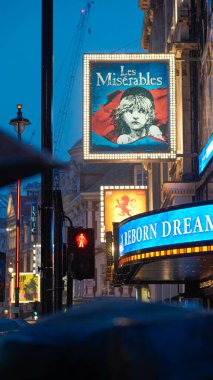 İngiltere, Londra 'da Müzikal Billboard