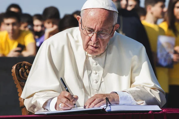 Armenia Yerevan June 2016 Pope Francis Visits Armenia — Stock Photo, Image