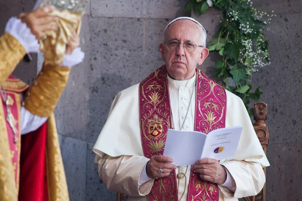 Armenia Yerevan June 2016 Pope Francis Visits Armenia — Foto de Stock