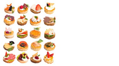 Beyaz arka planda bir sürü farklı kanepe