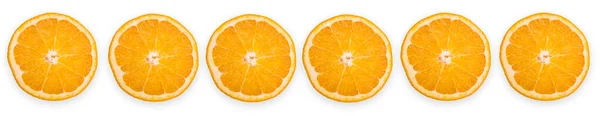 Fresh Citrus Fruits Isolated White Background — Stock Photo, Image