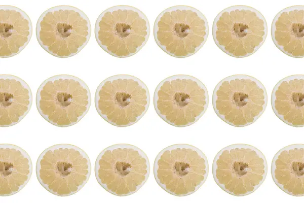 Friss Citrusfélék Izolált Fehér Alapon — Stock Fotó