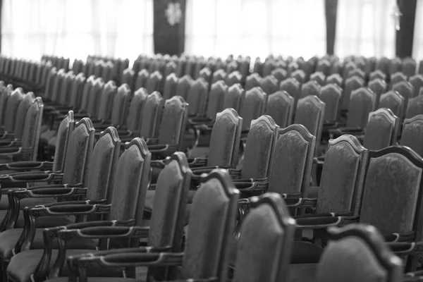 Konferans Salonunda Boş Sandalyeler — Stok fotoğraf