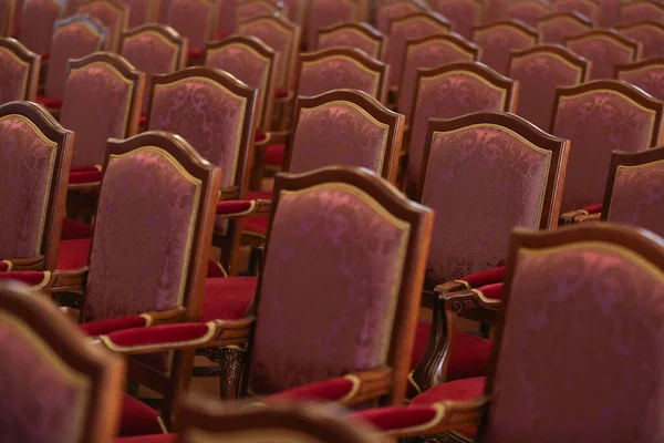 Empty Theater Seats Cinema Hall — Stock Photo, Image