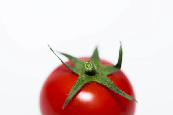 Tomates Isolées Sur Fond Blanc — Photo