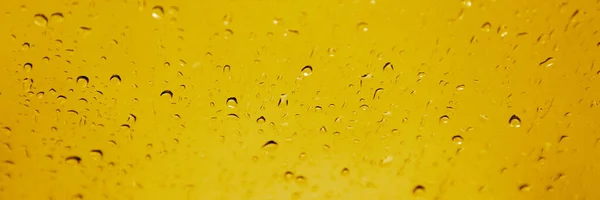 Wassertropfen Auf Glas Nahaufnahme — Stockfoto